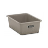 Contenedor GRP rectangular 100 litros modelo estándar gris